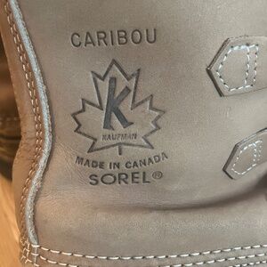 Sorrel Caribou wool-lined boots